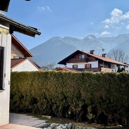Ferienwohnung Kleines Häuschen mit Bergblick Eschenlohe Exterior foto